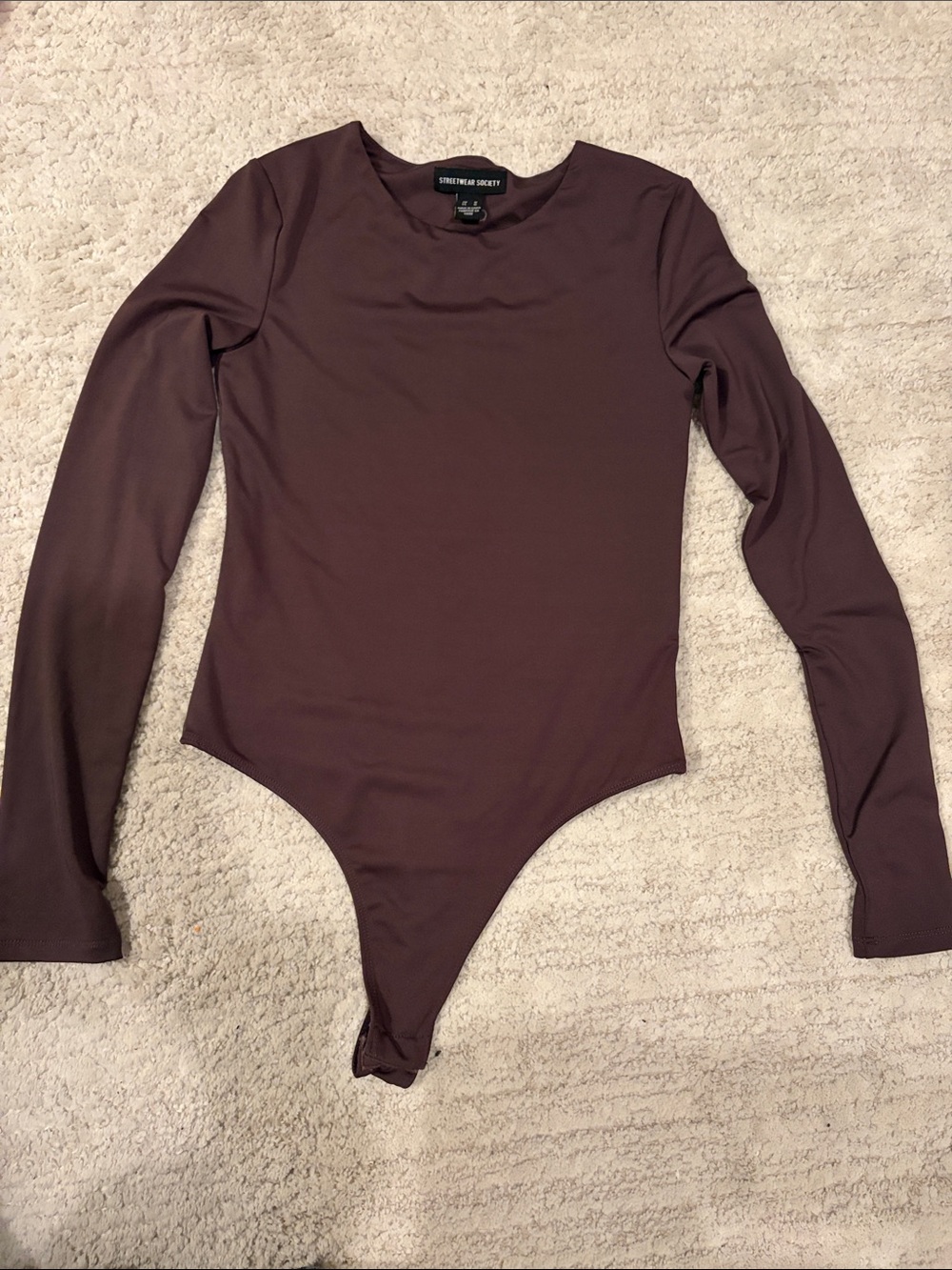 Streetwear society Long-Sleeve Bodysuit - Brown